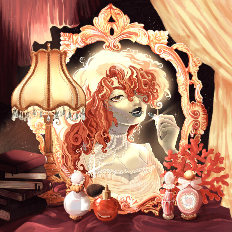 ZombieCleo for Hermit Heartthrobs Calendar