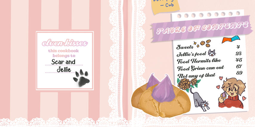 Recipe Book Concept Art